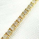 Load image into Gallery viewer, VT20BT120A. 14K Gold Diamond Bracelet