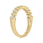 Load image into Gallery viewer, 14k Solid Gold Diamond Leaves Ring.