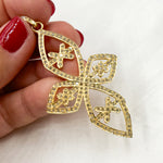 Load image into Gallery viewer, DP396. Diamond Sterling Silver Cross Pendant