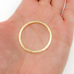 Load image into Gallery viewer, 35MM Gold Plated Sterling Silver Ring Connector