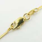 Load image into Gallery viewer, 14K41 Bracelet. 14K Solid Yellow Gold Herringbone Bracelet