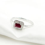 Load image into Gallery viewer, Shop Gold Diamond and Ruby Rings