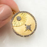 Load image into Gallery viewer, Buy NOw Sterling Silver Round Star Pendant