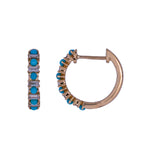 Load image into Gallery viewer, EHD57671. 18K Solid Gold Diamond & Gemstone Earrings
