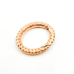 Load image into Gallery viewer, Diamond Sterling Silver Oval Snap Clasp