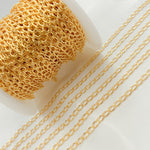 Load image into Gallery viewer, 295GF. 14K Gold Filled Oval Curb Chain