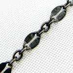 Load image into Gallery viewer, Shop Now Oxidized Sterling Silver Marina Link Chain