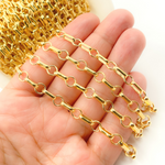 Load image into Gallery viewer, 591GF. 14K Gold Filled Round and Large Link Chain.
