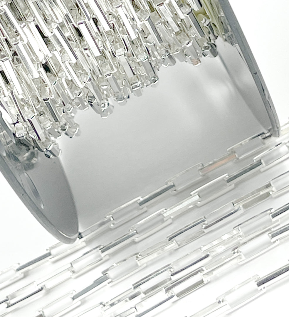 X16SS. Sterling Silver Flat Box Link Chain