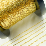 Load image into Gallery viewer, 14k Solid Gold Flat Marina Link Chain
