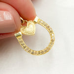 Load image into Gallery viewer, Shop Now Sterling Silver Horseshoe Pendantp