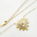 Load image into Gallery viewer, NFC71495. 14K Solid Gold Diamond Heart Necklace