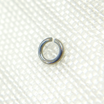 Load image into Gallery viewer, MFT050DE3BR. 3MM 24Gauge Black Rhodium Sterling Silver Open Jump Ring