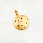 Load image into Gallery viewer, DP264. Diamond Sterling Silver Round Pendant