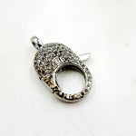 Load image into Gallery viewer, Diamond Sterling Silver Trigger Clasp