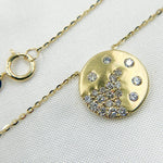 Load image into Gallery viewer, NT403616. 14K Solid Gold Diamond Necklace