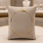 Load image into Gallery viewer, BRSET611. 14k Solid Yellow Gold Bars Link Bracelet
