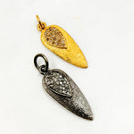 Load image into Gallery viewer, DC909. Diamond Sterling Silver Spike Pendant