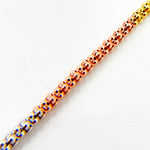 Load image into Gallery viewer, Tri-Tone Sterling Silver Layering Necklace