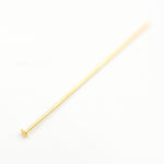 Load image into Gallery viewer, 26 Gauge Gold-filled Flat 1 Inch Headpin
