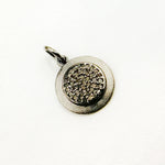 Load image into Gallery viewer, Silver Round Charm