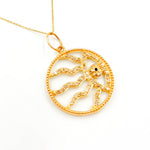 Load image into Gallery viewer, Buy Now Gold Evil Eye Pendant