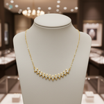 Load image into Gallery viewer, NFE72373. 14K Solid Gold Diamond Necklace