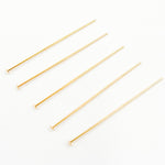 Load image into Gallery viewer, Gold-filled Flat 1 Inch Headpin