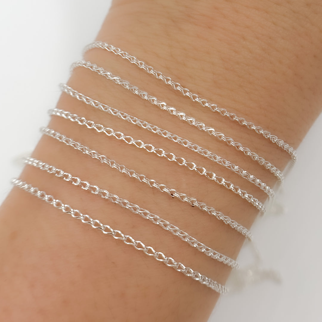Shop Now  Silver Wheat Chains
