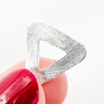 Load image into Gallery viewer, White Sterling Silver Triangle Connector