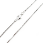 Load image into Gallery viewer, Sterling Silver Popcorn Finished Necklace