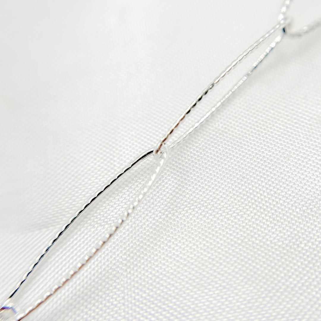 Buy Now Sterling Silver Twisted Oval Link Cable Chain