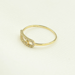 Load image into Gallery viewer, 14K Solid Gold Diamond Ring.