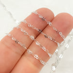 Load image into Gallery viewer, Sterling Silver Heart Link Chains