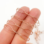 Load image into Gallery viewer, Buy Now Rose Gold Plated Silver Oval Chain