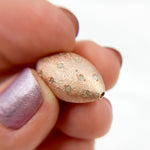 Load image into Gallery viewer, Diamond & Sterling Silver Marquise Shape Bead