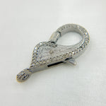 Load image into Gallery viewer, DC656. Diamond & Sterling Silver Fancy Clasp