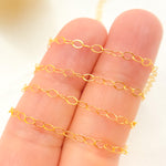 Load image into Gallery viewer, 14K Gold Filled Flat Link Chains