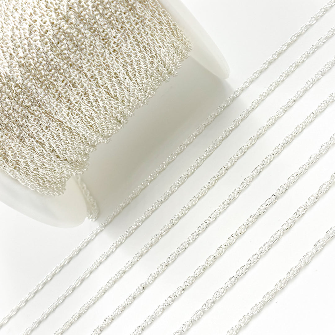 Sterling Silver Rope Chain