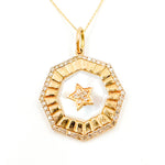 Load image into Gallery viewer, Shop Now 14K Solid Gold Diamond Mother of Pearl