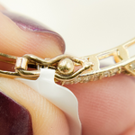 Load image into Gallery viewer, KG97. 14K Solid Gold Bangle with Diamonds