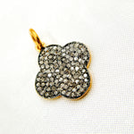 Load image into Gallery viewer, Sterling Silver Flower Charm