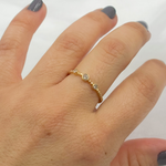 Load image into Gallery viewer, 14K Solid Gold Diamond Ring.