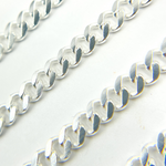 Load image into Gallery viewer, Z80SS. 925 Sterling Silver Flat Curb Chain