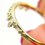 Load image into Gallery viewer, 14K Solid Gold Diamond Ring.