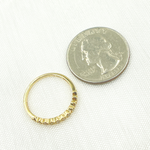 Load image into Gallery viewer, 14K Solid Gold Diamond Ring.