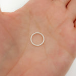 Load image into Gallery viewer, White Twisted Close Jump Ring