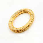 Load image into Gallery viewer, Sterling Silver Oval Hinge Clasp