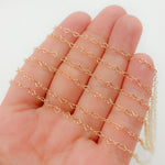 Load image into Gallery viewer, Buy 14K Gold Filled Heart Link Chain