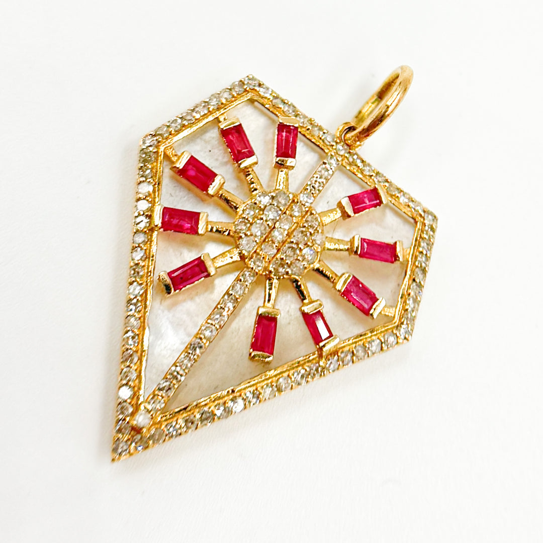 Buy Now Gold Shield Pendant